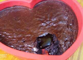 Σουφλέ σοκολάτας με δύο μόνο υλικά Σουφλέ σοκολάτας