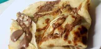 Σπιτικές Κρέπες…Μπανάνα μερέντα μπισκότο !! σπιτικές κρέπες