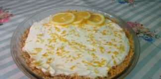 Εύκολη τάρτα λεμονιού χωρίς βράσιμο, χωρίς ψήσιμο τάρτα λεμονιού