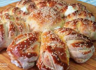 τυρόψωμο-Μαργαρίτα