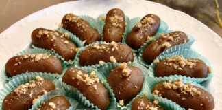 Σιροπιαστός χαλβάς με αλεύρι