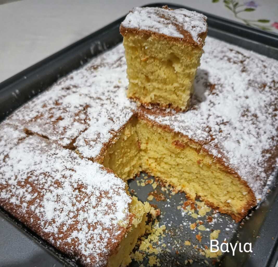 Κέικ Πορτοκαλιού νηστίσιμο