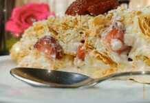 μιλφέιγ με φράουλες