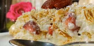 μιλφέιγ με φράουλες