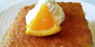 Πορτοκαλόπιτα με σιμιγδάλι