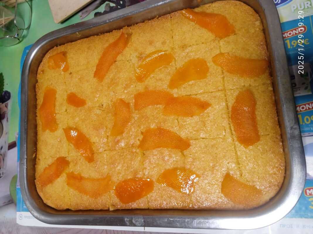 Πορτοκαλόπιτα χωρίς φύλλο