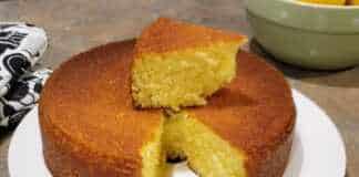 αφράτο κέικ με λεμόνι