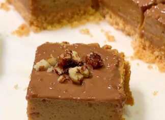 Cheesecake χουρμά και αλατισμένη σοκολάτα καραμέλας