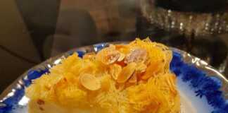 γαλακτομπούρεκο με κανταΐφι