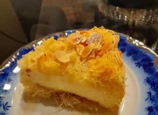 γαλακτομπούρεκο με κανταΐφι