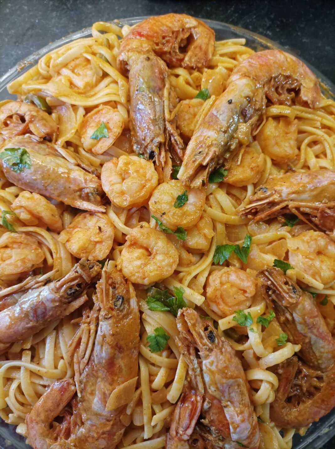 Γαριδομακαρονάδα