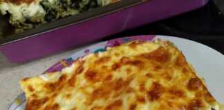 Κανελόνια με σπανάκι και μπεσαμέλ