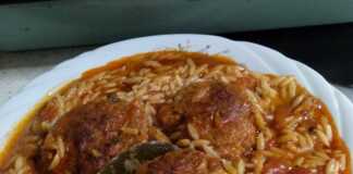 Κεφτεδάκια με κριθαράκι