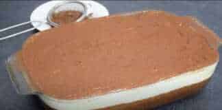 Κέικ με κρέμα και κακάο
