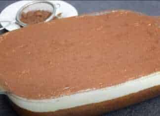 Κέικ με κρέμα και κακάο