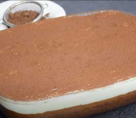 Κέικ με κρέμα και κακάο
