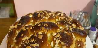 Πασχαλινό διπλό Τσουρέκι