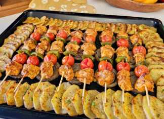 Κεμπάπ Κοτοπουλο με πατάτες στο φούρνο