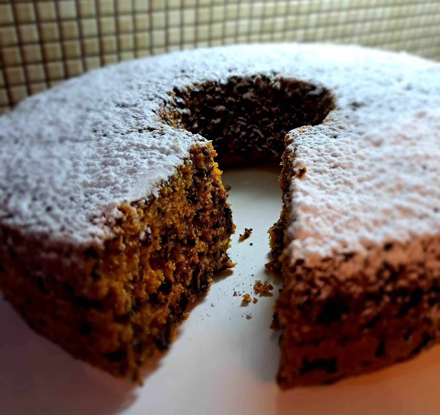 Νηστίσιμο κέϊκ καρότου