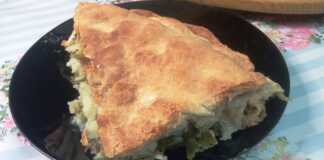 Πατατόπιτα νηστίσιμη με χειροποίητο φύλλο