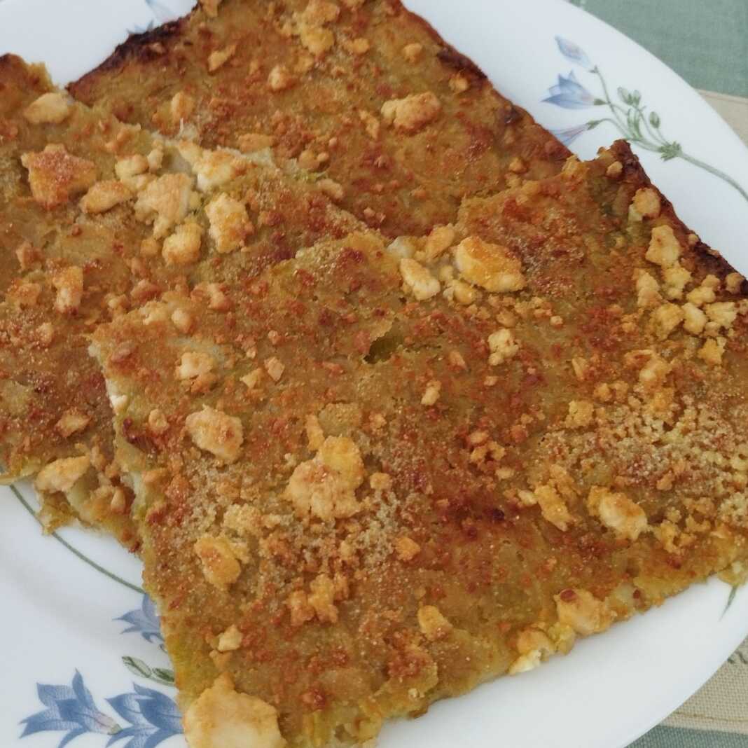 πρασόπιτα χωρίς φύλλο