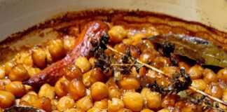 Ρεβύθια στο φούρνο