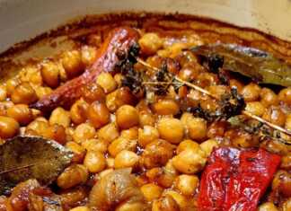 Ρεβύθια στο φούρνο