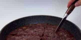 σοκολατόπιτα σε τηγάνι