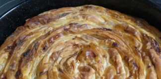 Τυρόπιτα στριφτή με χειροποίητο φύλλο και στριφτά τυροπιτάκια!!! τυρόπιτα στριφτή με χειροποίητο φύλλο