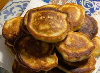 Τηγανίτες με κεφίρ ή γιαούρτι