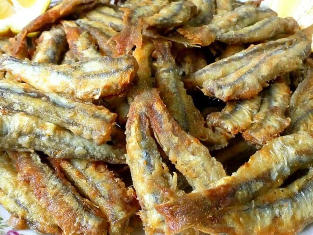 Τηγανητός γαύρος