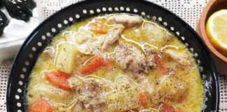 Κοτόσουπα με πατάτες & καρότα