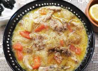 Κοτόσουπα με πατάτες & καρότα