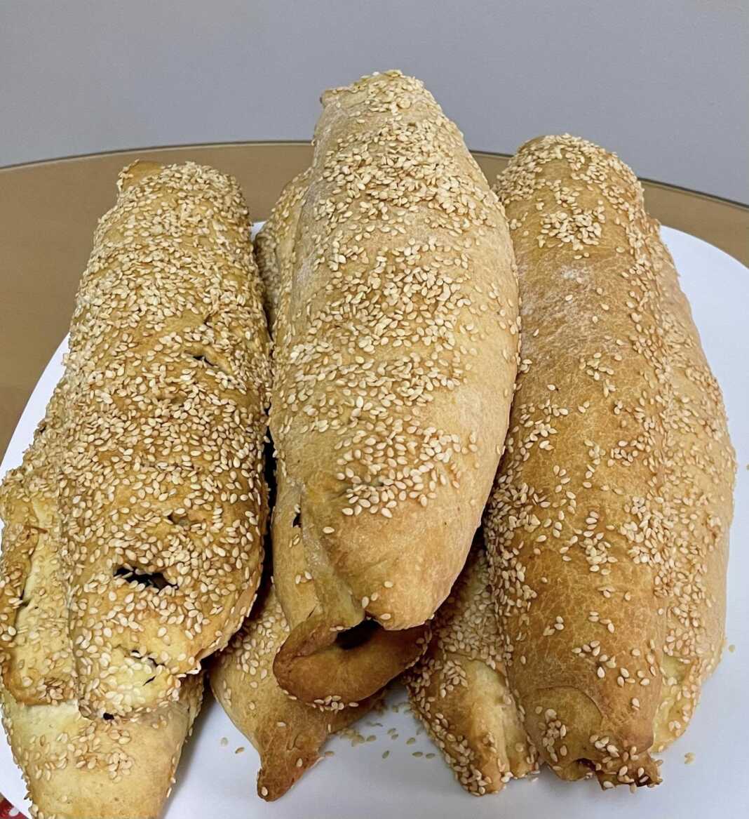 Ελιόπιτες τυλιχτές