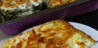 Κανελόνια με σπανάκι και μπεσαμέλ