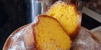 Κέικ νηστίσιμο πορτοκαλιού