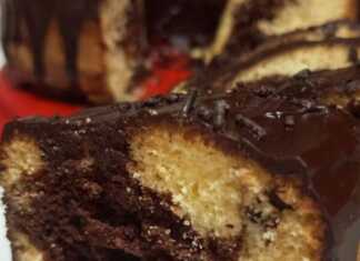 κέικ με βανίλια και κακάο