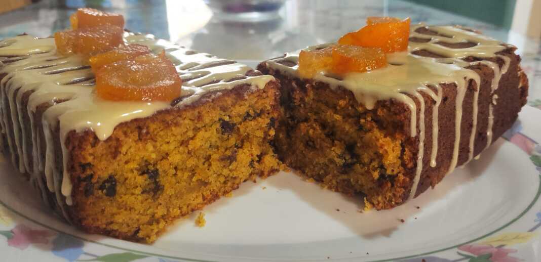 keik vromis Κέϊκ με βρώμη, πορτοκάλι και μέλι