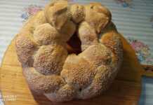 Η κουλούρα της Λαμπρής Φτιαγμένη με προζύμι! κουλούρα της Λαμπρής