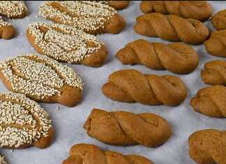 νηστίσιμα κουλουράκια κανέλας