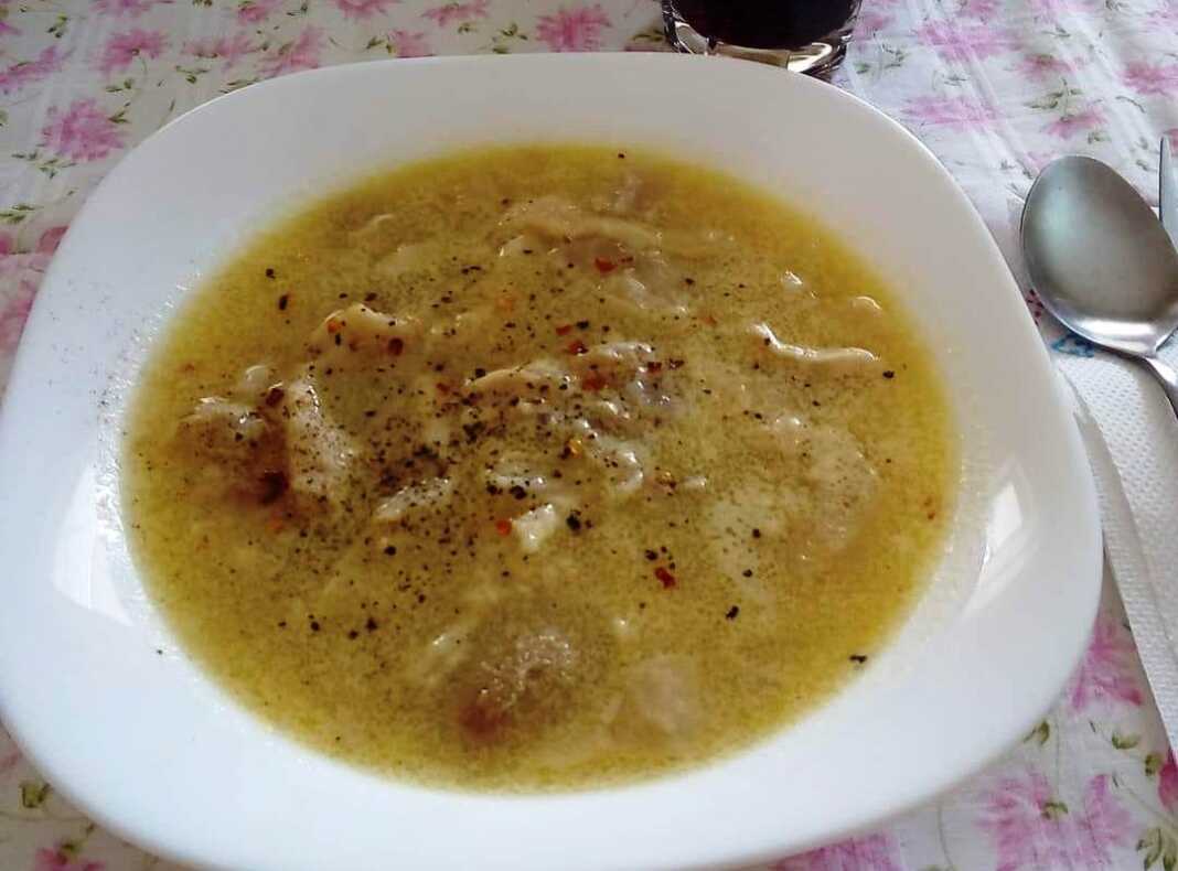 patsas me skordostoumpi Πατσάς Μοσχαρίσιος