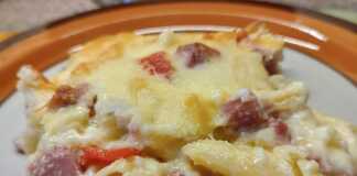 Πέννες ογκρατέν με μπεσαμέλ