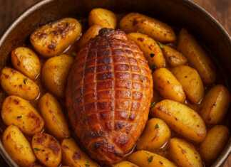 Ρολό Κοτόπουλο με Πατάτες