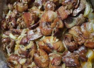 Συκωτάκια κοτόπουλο με κρεμμύδι