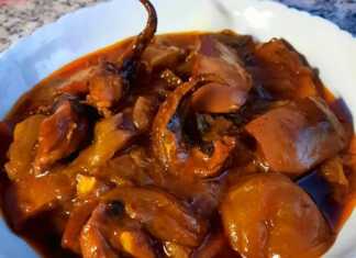 Σουπιές Στιφάδο μελωμένες