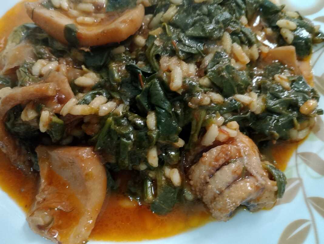 soupiesSpanaki Σουπιές με σπανάκι