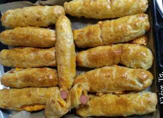 Σπιτικές λουκανικόπιτες, λαχταριστό αλμυρό σνακ.