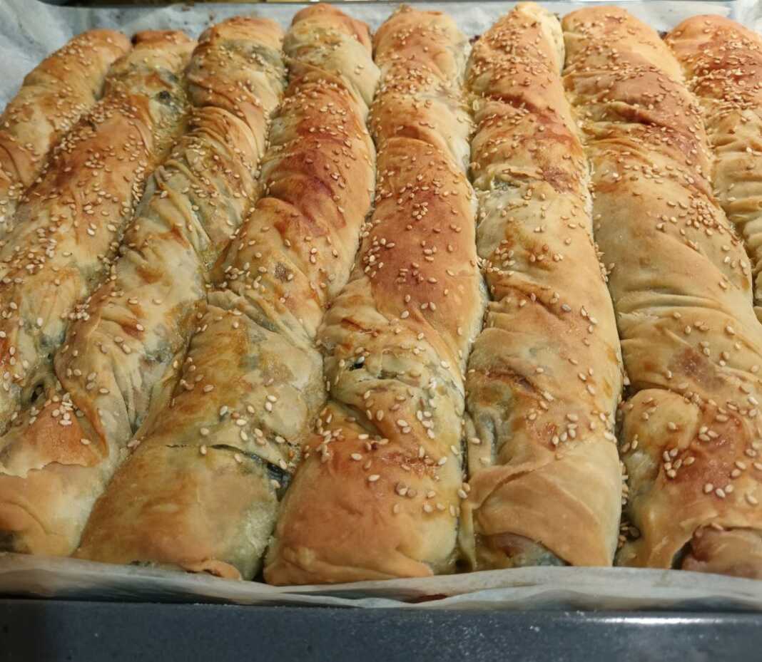 Στριφτή Σπανακοτυρόπιτα