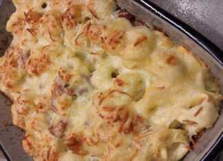 Τορτελίνια με κρέμα γάλακτος