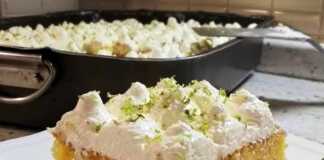 γιαουρτίνη με άρωμα λεμόνι